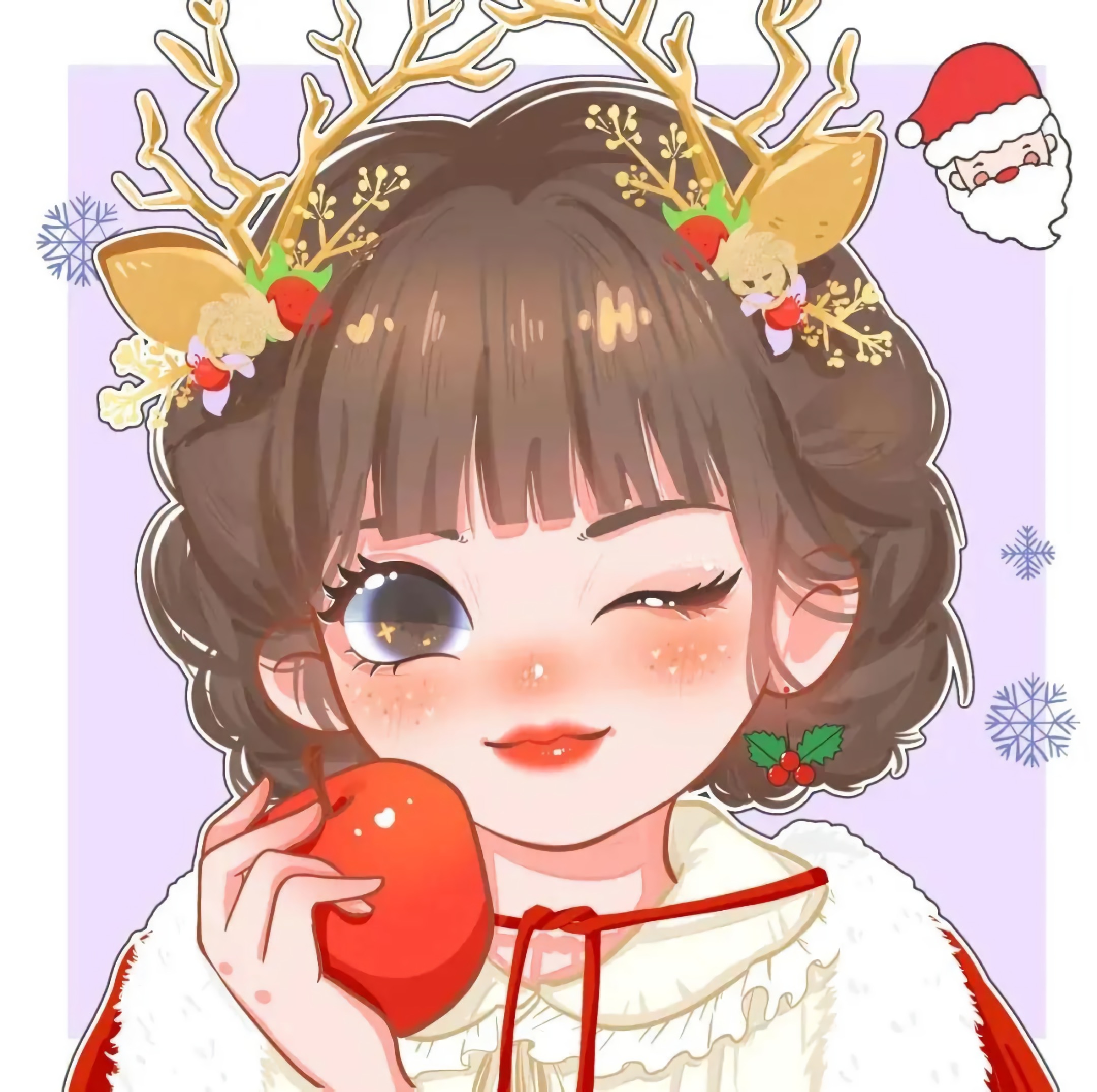 卡通女生微信头像 微信图像女个性头像卡通 - 时代开运网