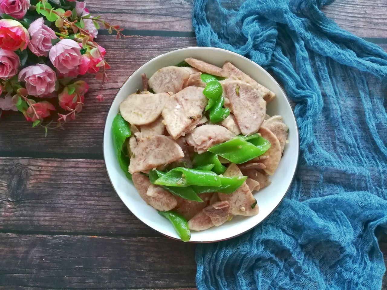 圖片[6]-【芋頭炒肉片】做法步驟圖 教你營養好吃的芋頭炒肉-起舞食譜網