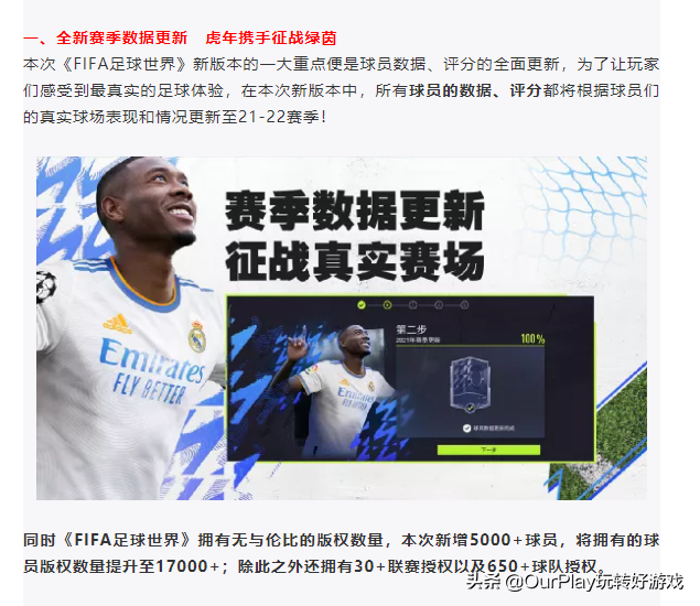 fifa足球世界怎么得门将(宿敌间的爱恨情仇？《FIFA足球世界》大更新啦)