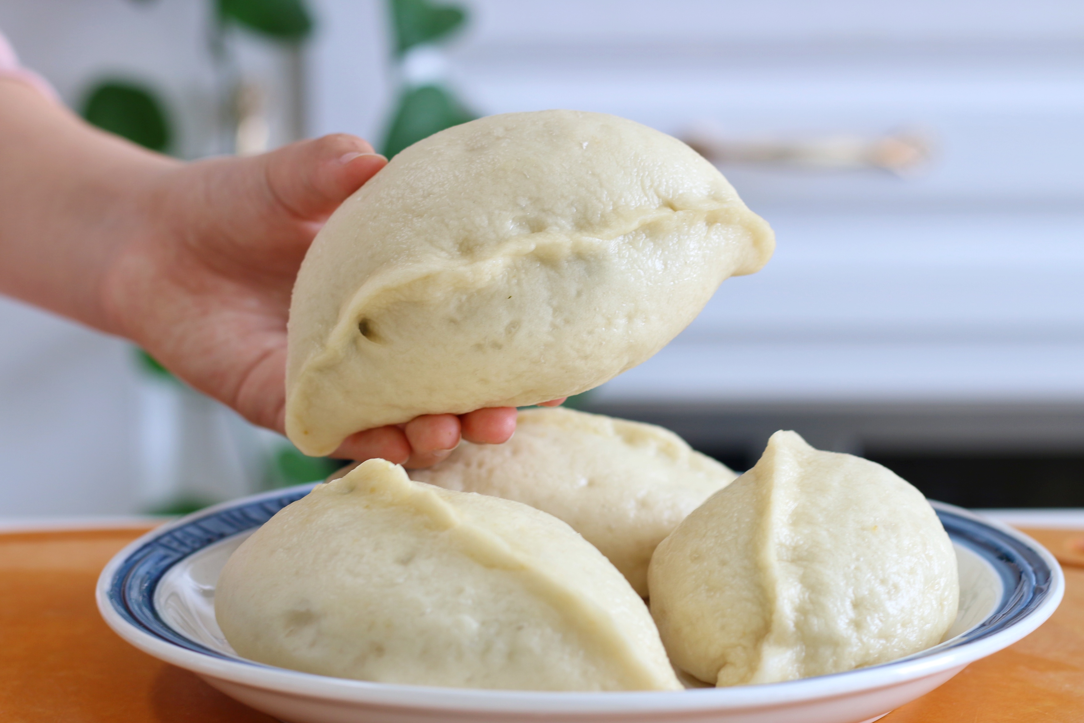 蒸韭菜包子，记住8分钟，韭菜碧绿不变色，包子好看又好吃