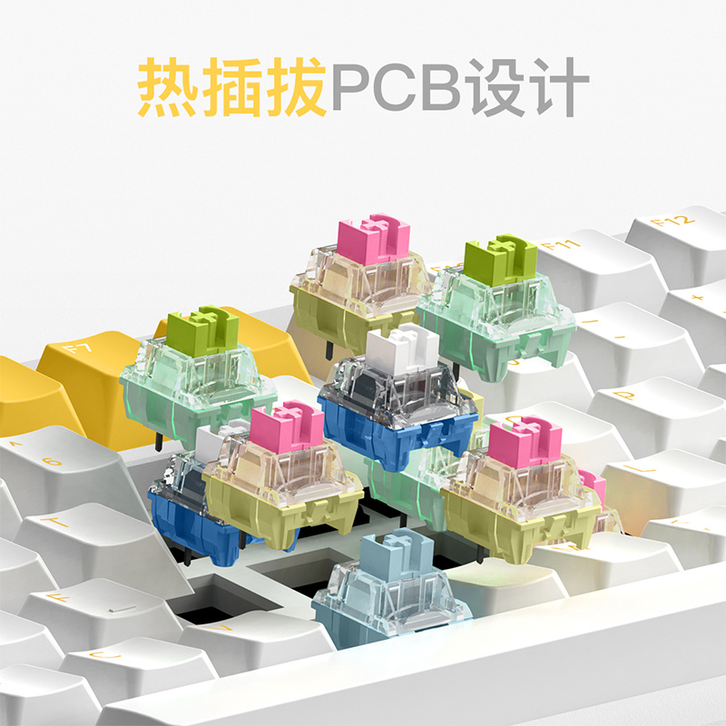 IQUNIX ZX75 重力波强势回归，可插拔轴体 / 疾速无线，限时优惠 100