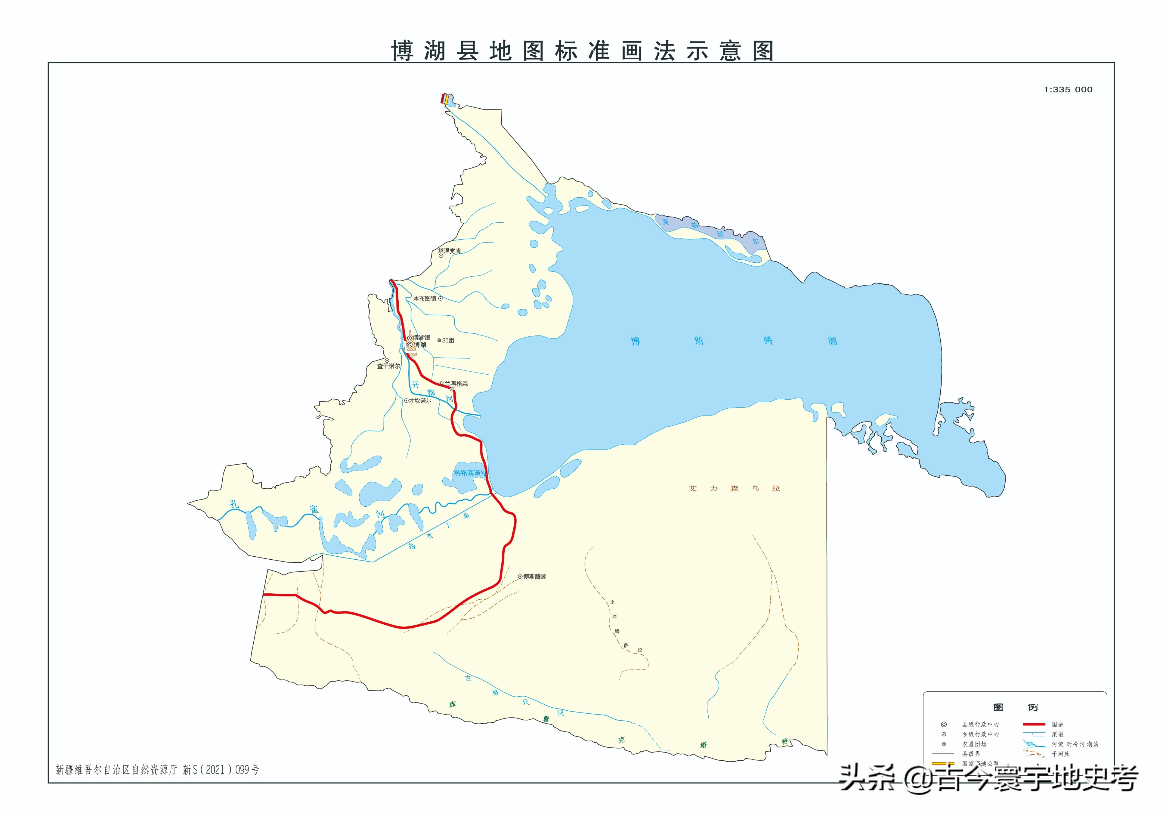 新疆维吾尔自治区各地市州、县地图
