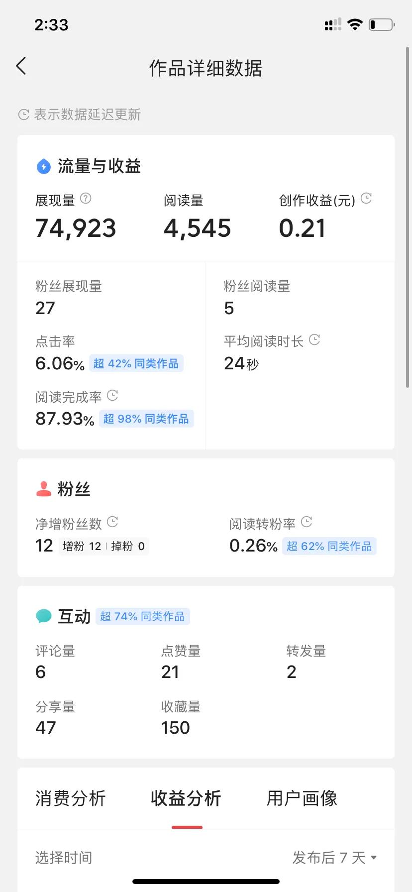 頭條的計算收益到底如何計算的