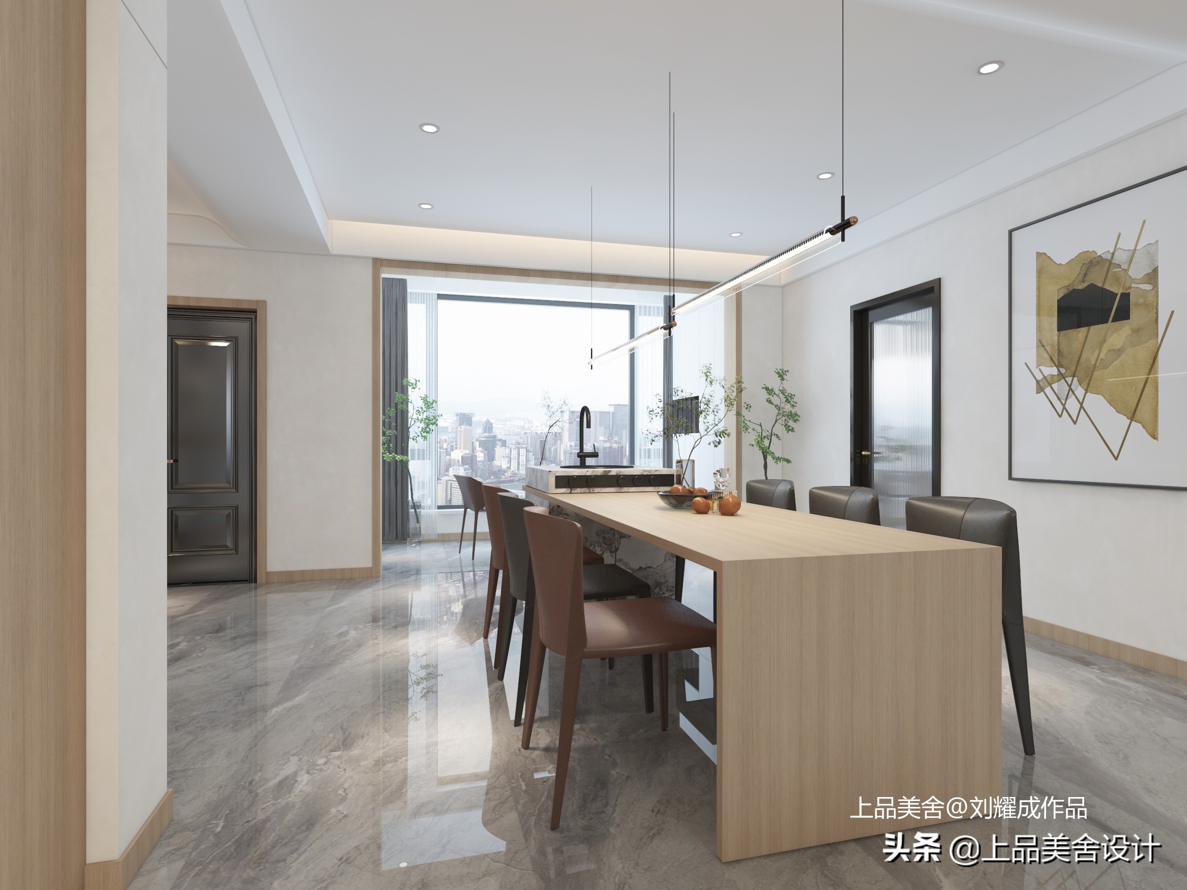 167㎡极简现代风，给空间做减法，为幸福做加法，精致耐看还喜欢