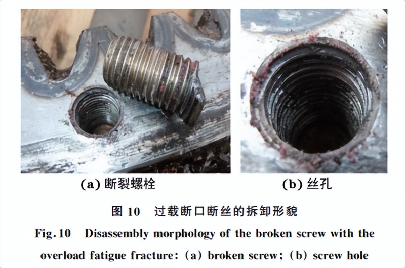 分享：某挖掘机高强螺栓断裂原因分析