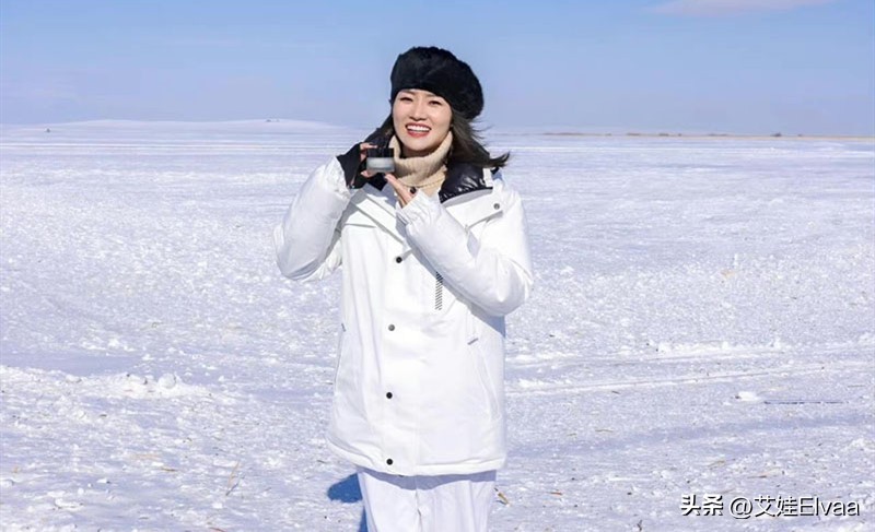 李娜最新广告大片！雪中穿防风衣化浓妆似周涛，退役后形象大变样
