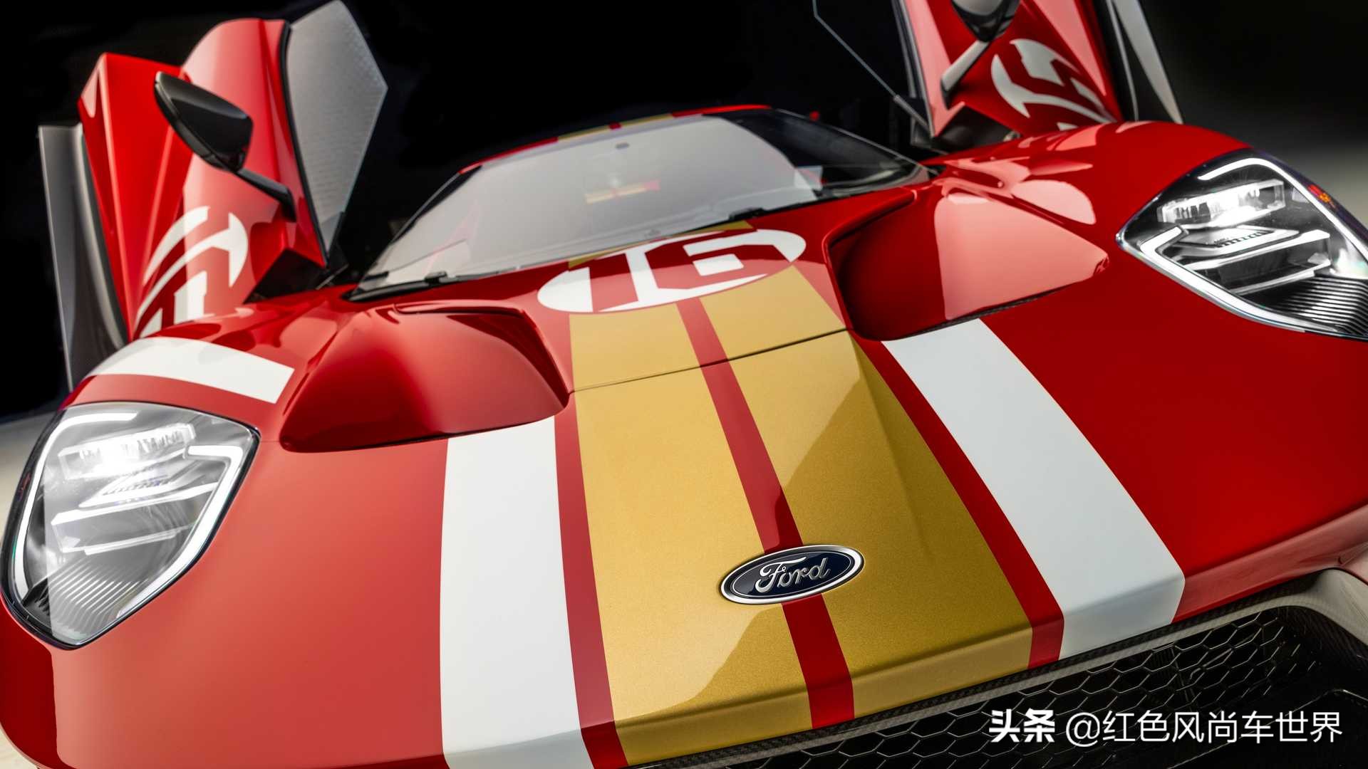 2022款福特 GT Alan Mann 遗产版在芝加哥车展首次亮相