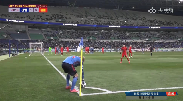 放世界杯足球预选赛中国日本队的（中国男足0：2不敌日本队，卡塔尔世界杯出线基本无望）