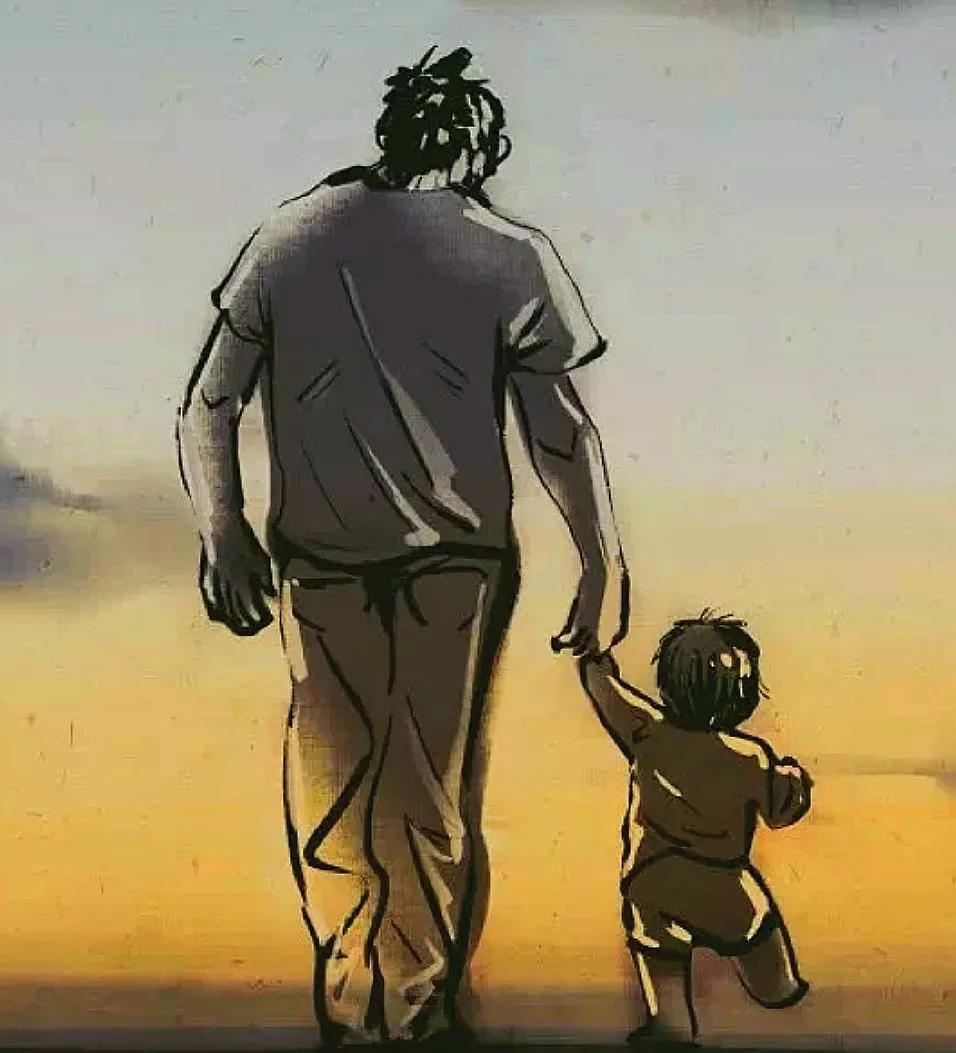 关于爸爸的句子感人(描写爸爸的句子 )