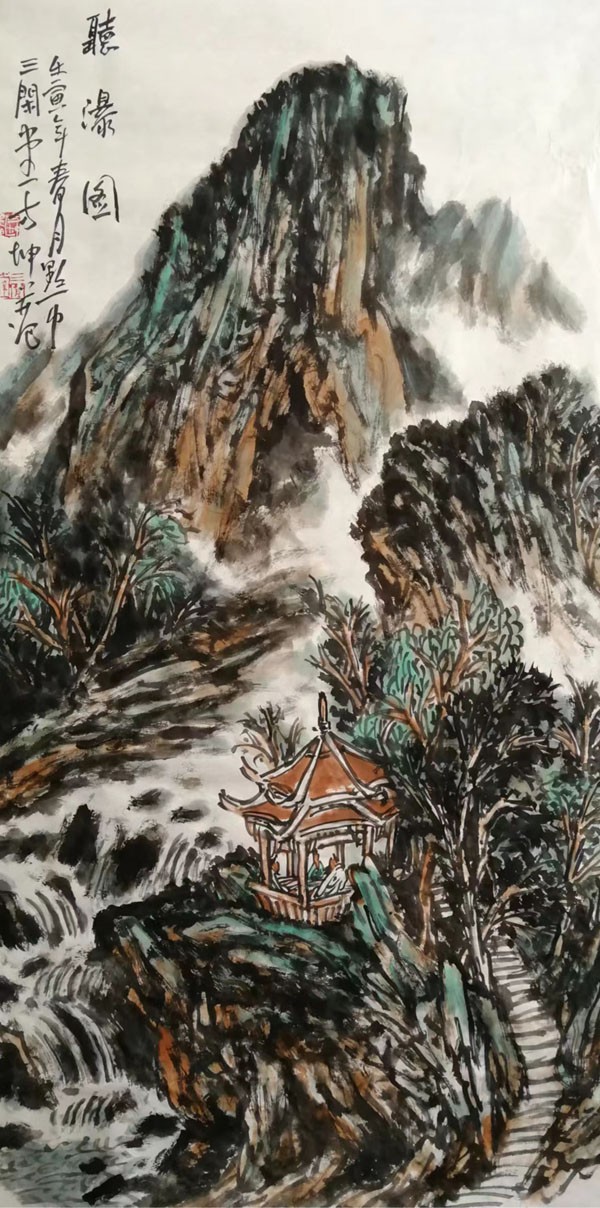 大气雄浑 随意率真——实力派著名画家方坤作品欣赏