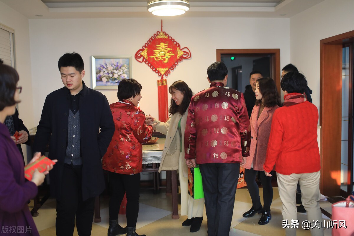 婆家上门大似天，亲妈进门不如客