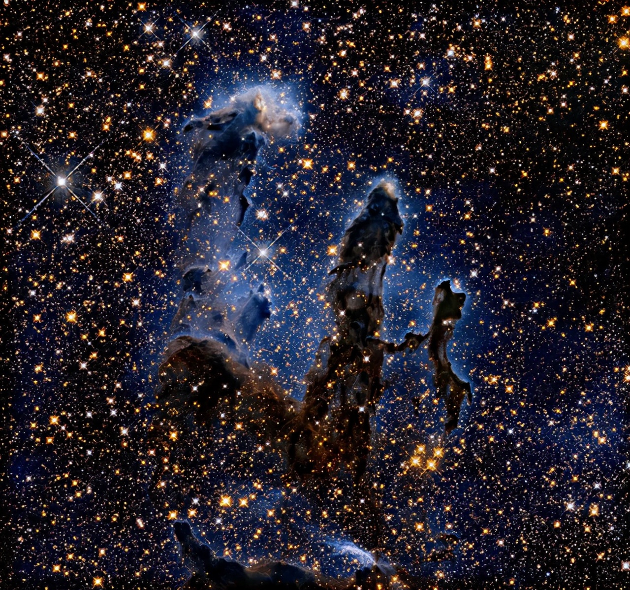 21张最震撼的宇宙照片,刚诞生的恒星,超级台风,冥王星的卫星