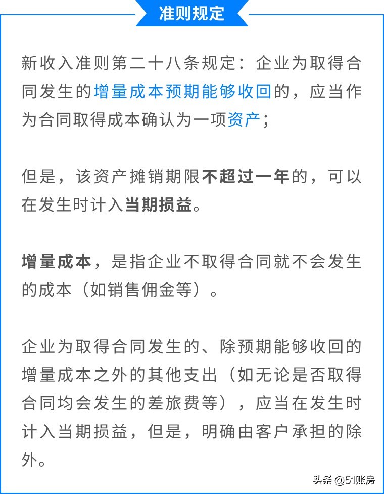 会计实务 | 一文读懂新收入准则（5）：合同成本的财务处理