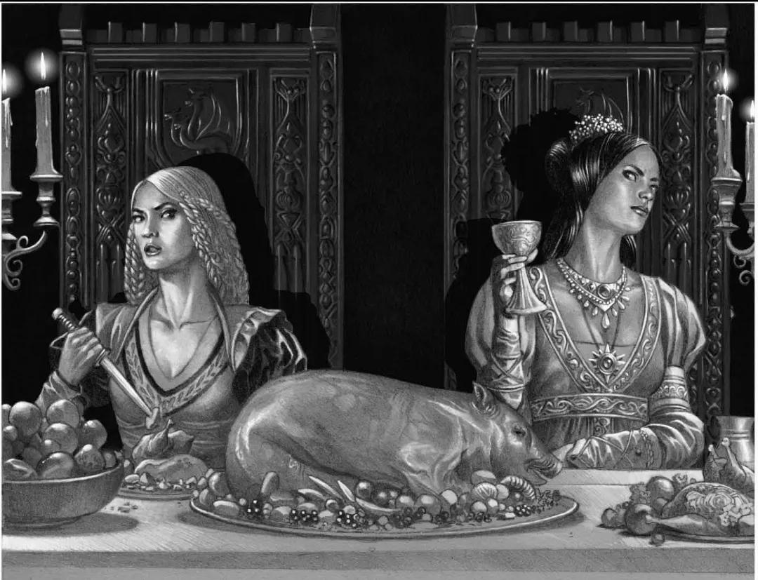 坦格利安的龙是如何死光的？血龙狂舞全线索整理01背景与王储之争