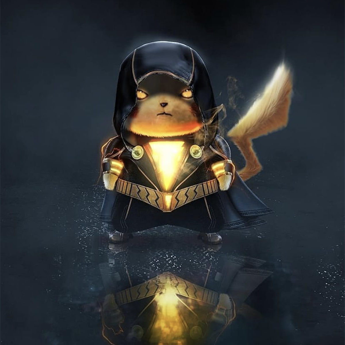 皮卡丘图片霸气(皮卡丘化身其他动漫人物) - 赤虎壹号