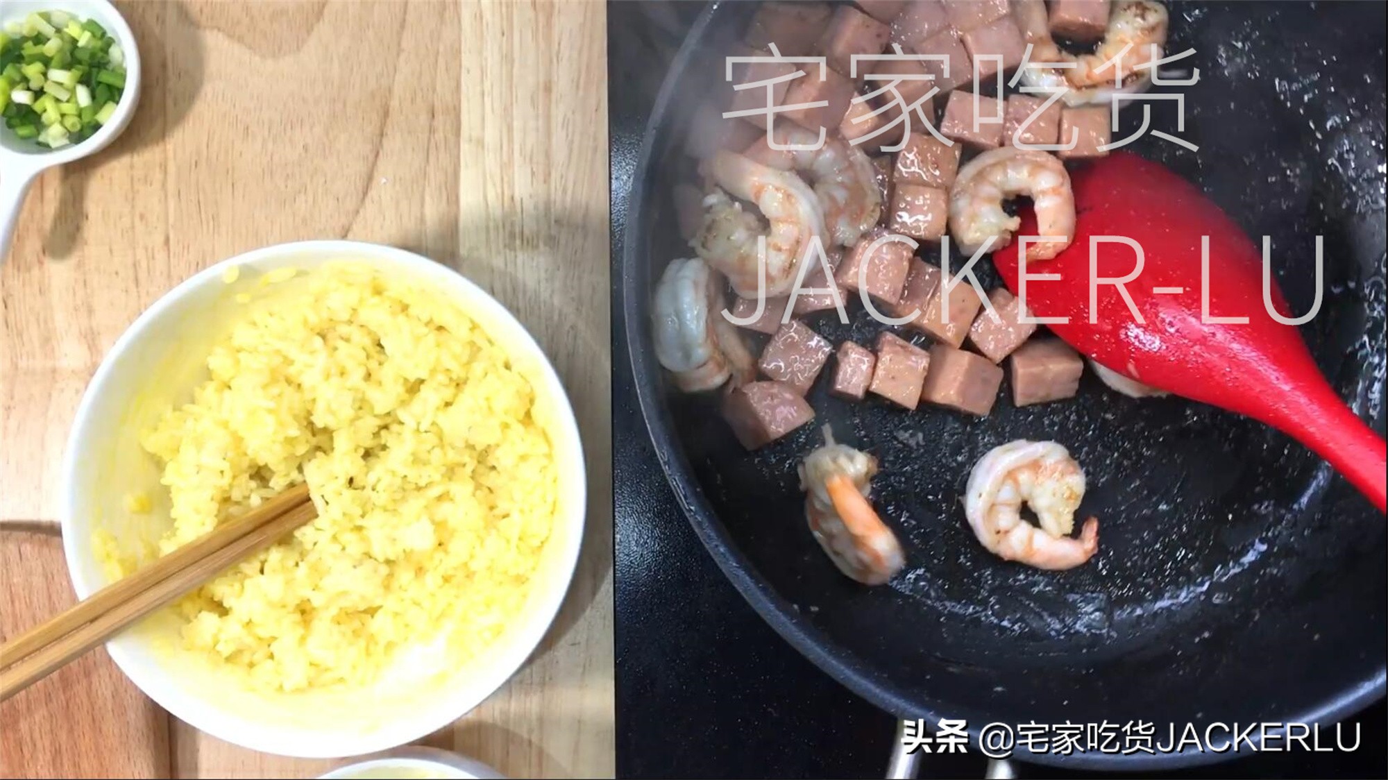 家常懒人炒饭，万物都能炒，想吃啥炒啥，制作简单，美味又省事