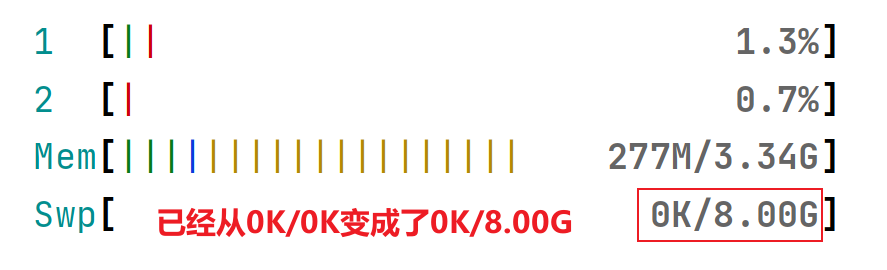 Ubuntu20.04设置swap缓存教程