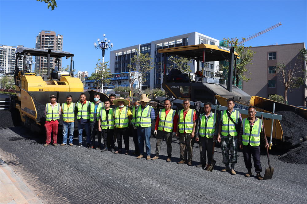 广东益宙交通实业有限公司50多个路面工程项目顺利完成施工节点