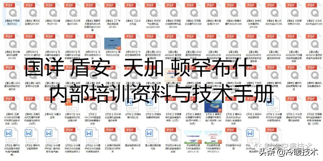 暖通空调实战技术维修手册（收藏）