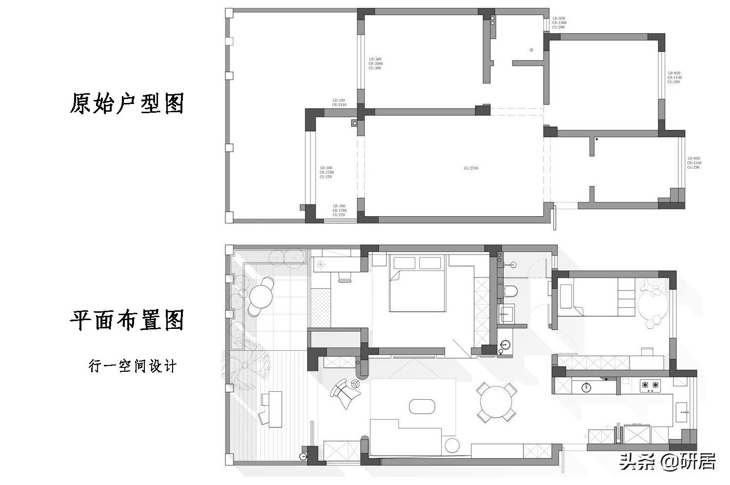 南京姑娘买下100㎡二手房，用水泥打造极简“豪宅”，氛围很治愈