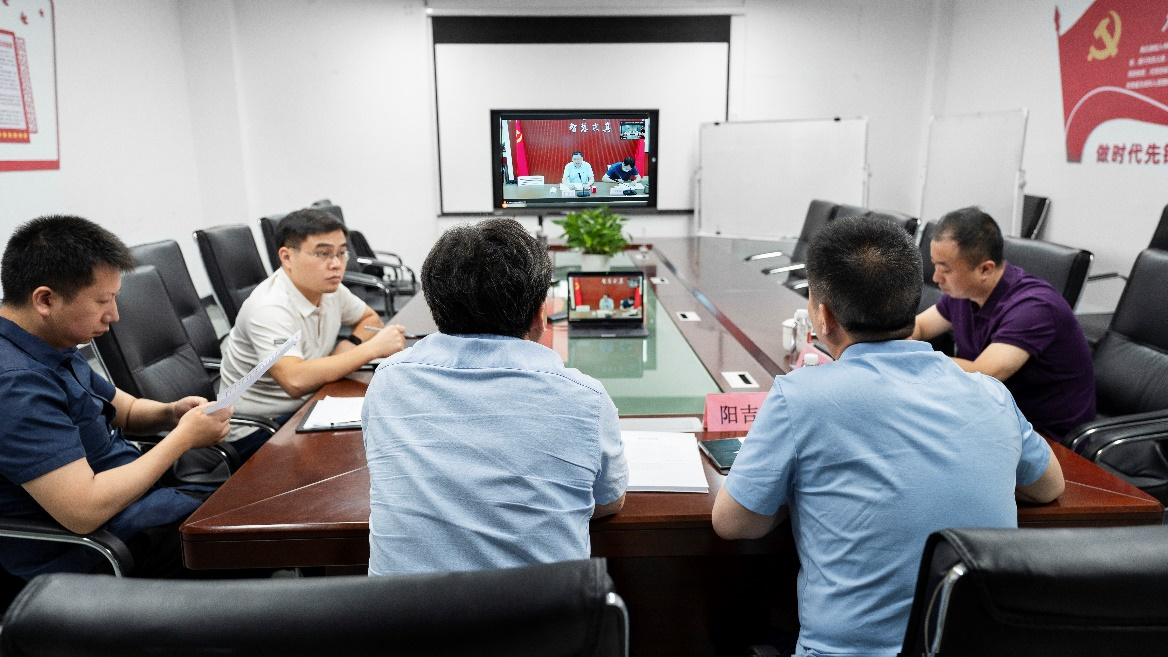 谷医堂与国家中医药管理局监测统计中心领导召开线上会议