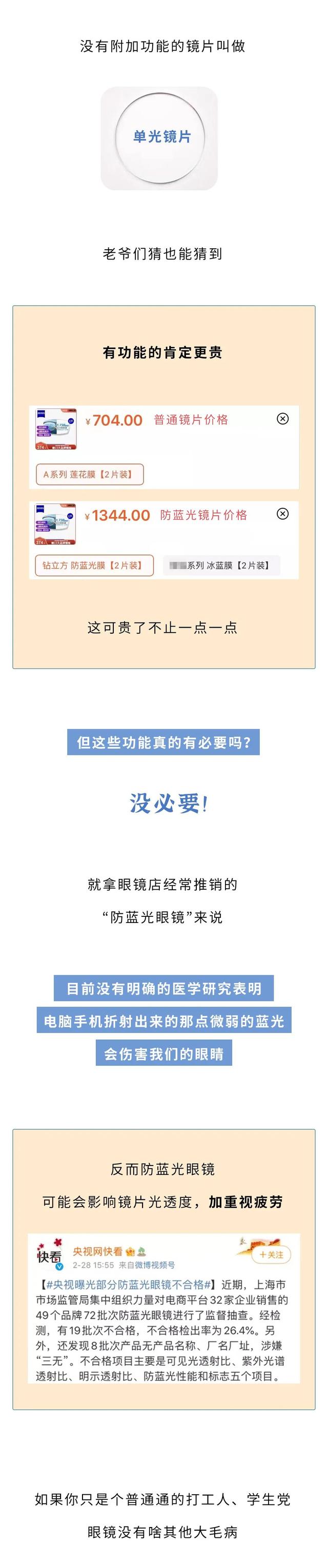 300塊和3000塊的眼鏡，有啥區別？一文為你揭秘，漲知識了