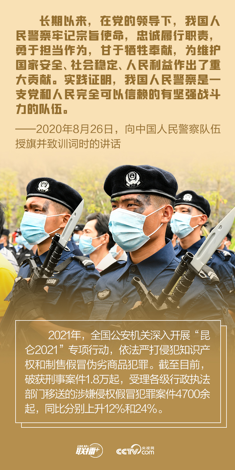 聯(lián)播+｜今天，跟著總書記一起致敬人民警察