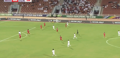 中国足球对阿曼比（半场-国足0-1阿曼 阿拉维世界波破门戴伟浚远射造威胁+送妙传）