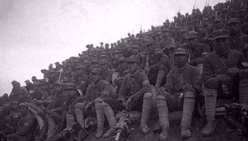 115师主要是由红一方面军改编而成的,在成立之初有两个旅(第343旅和第