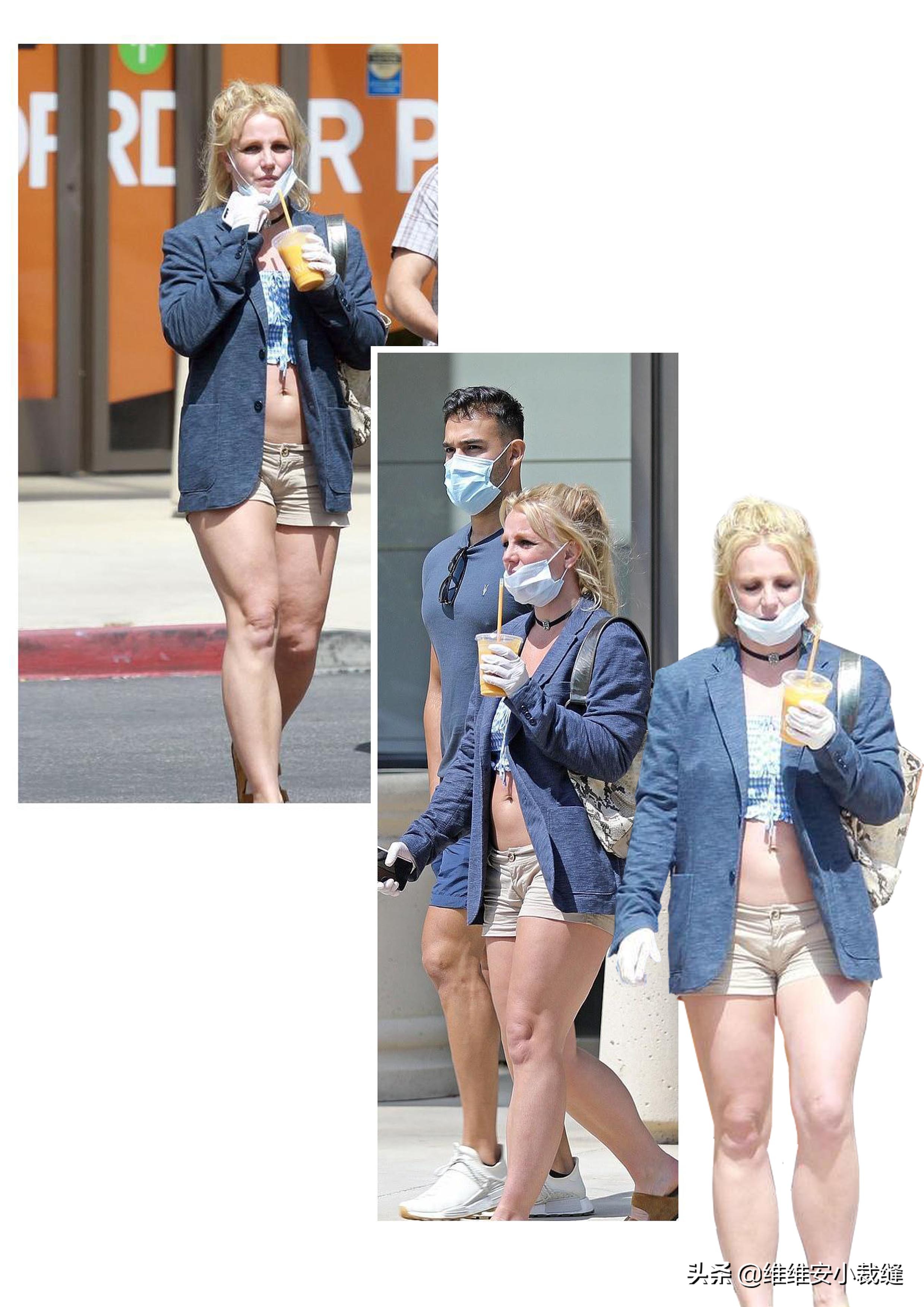 布兰妮年轻时有多时髦？41岁凭低腰裤大秀腹肌，惊艳了整个时尚圈