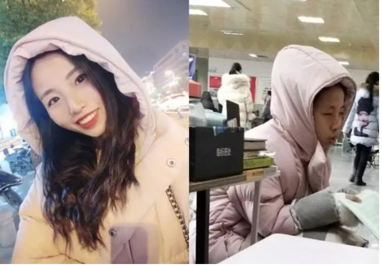 大学生“校外”和“校内”对比照，只有性别对上了，网友大开眼界