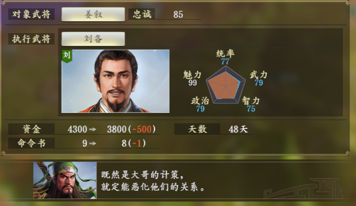nba2k14秘籍為什么（三國志14入門攻略三：內政“計謀”，不戰而屈人之兵，方為上策）