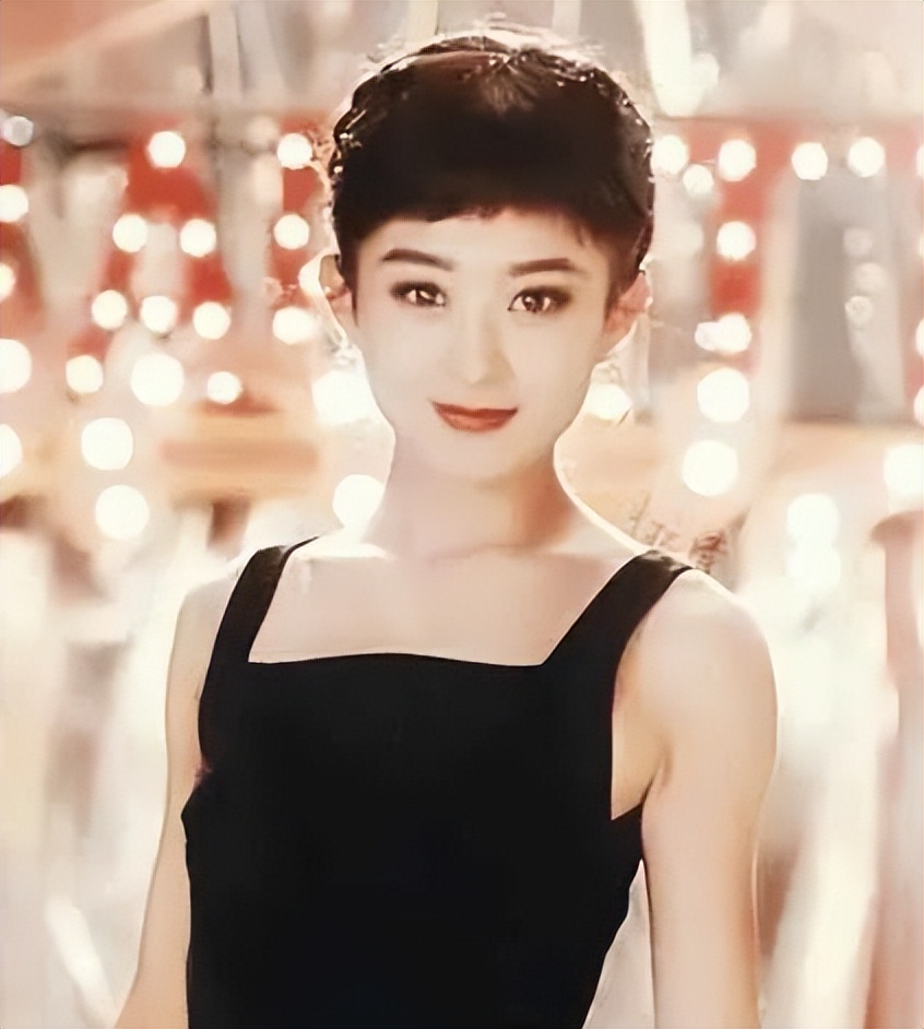 赵丽颖的刘海造型