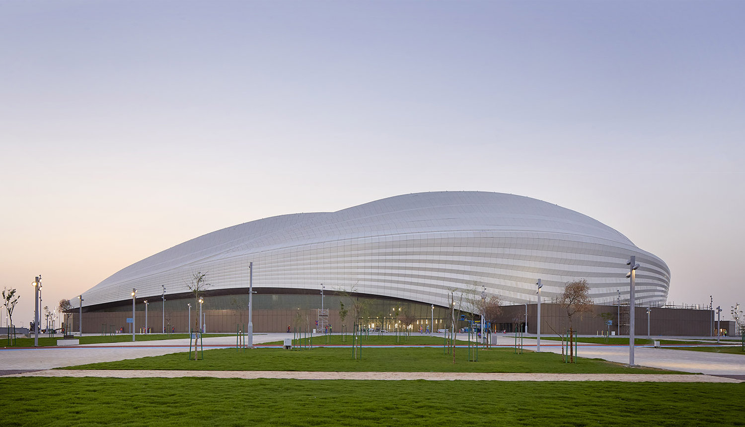 卡塔尔世界杯体育场地图(卡塔尔世界杯8座地标性场馆实景图,一探体育