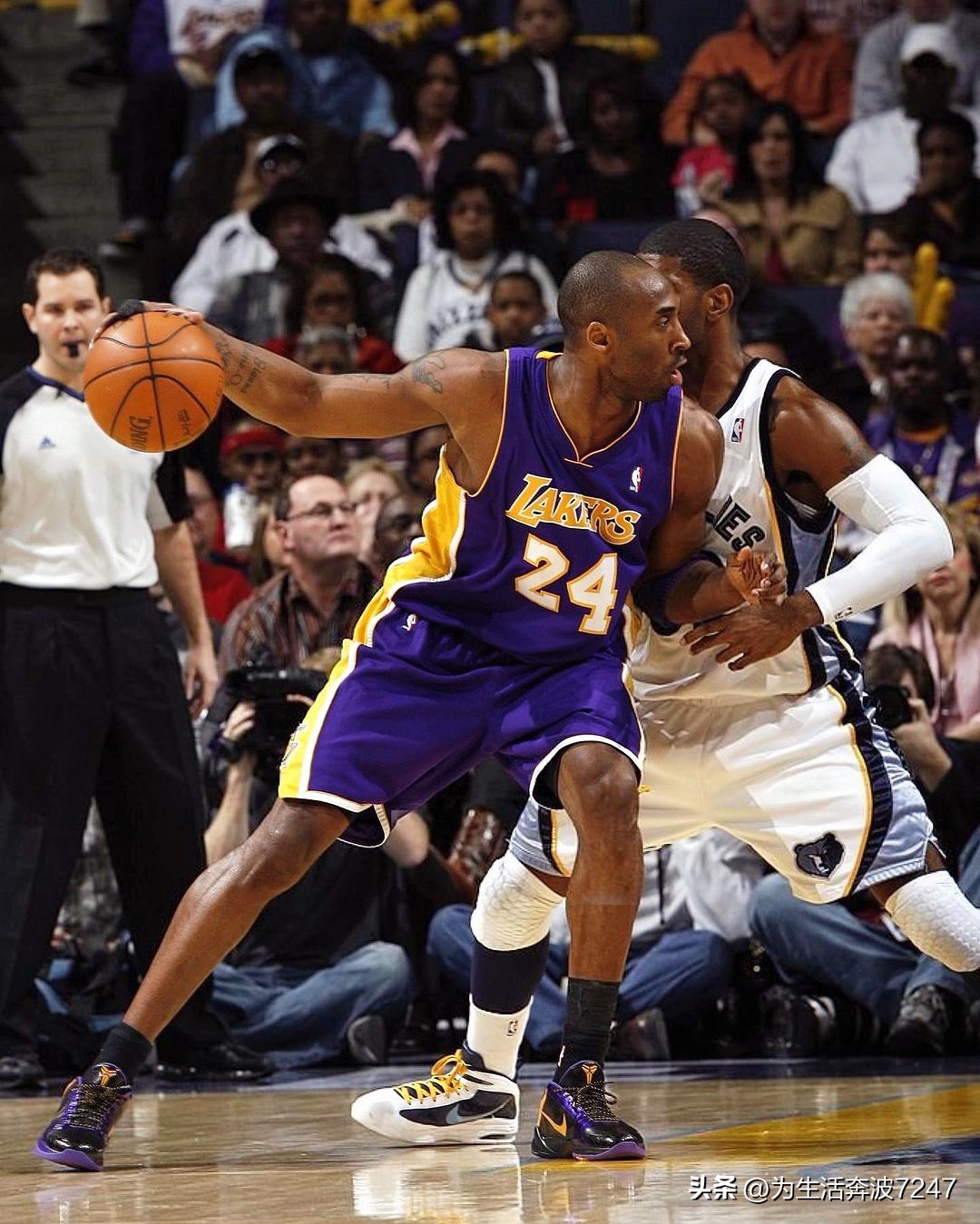 科比上脚Zoom Kobe 5 Lakers