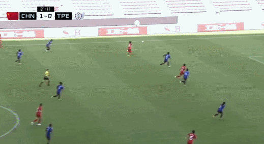 中國女足VS臺北女足（半場-中國女足2-0中國臺北女足 王珊珊助張琳艷建功 姚偉造對手烏龍）