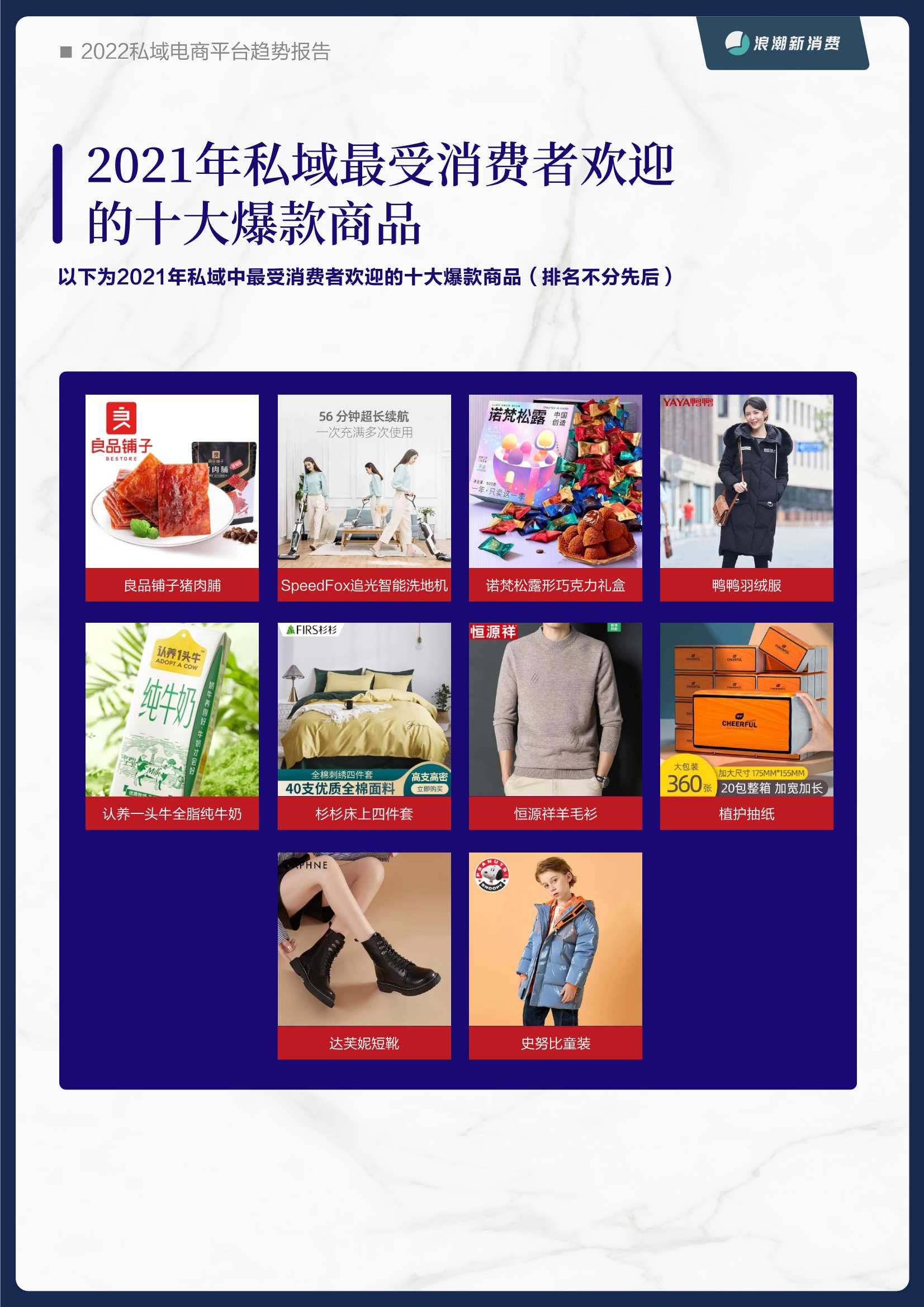 2022私域电商平台趋势报告（浪潮新消费）