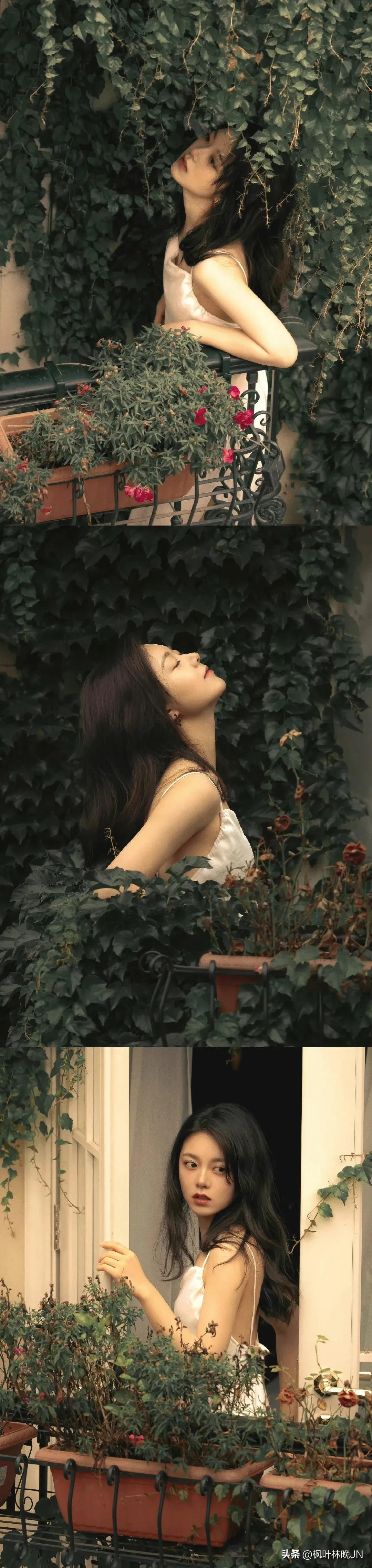 明星赵今麦-冷艳复古风