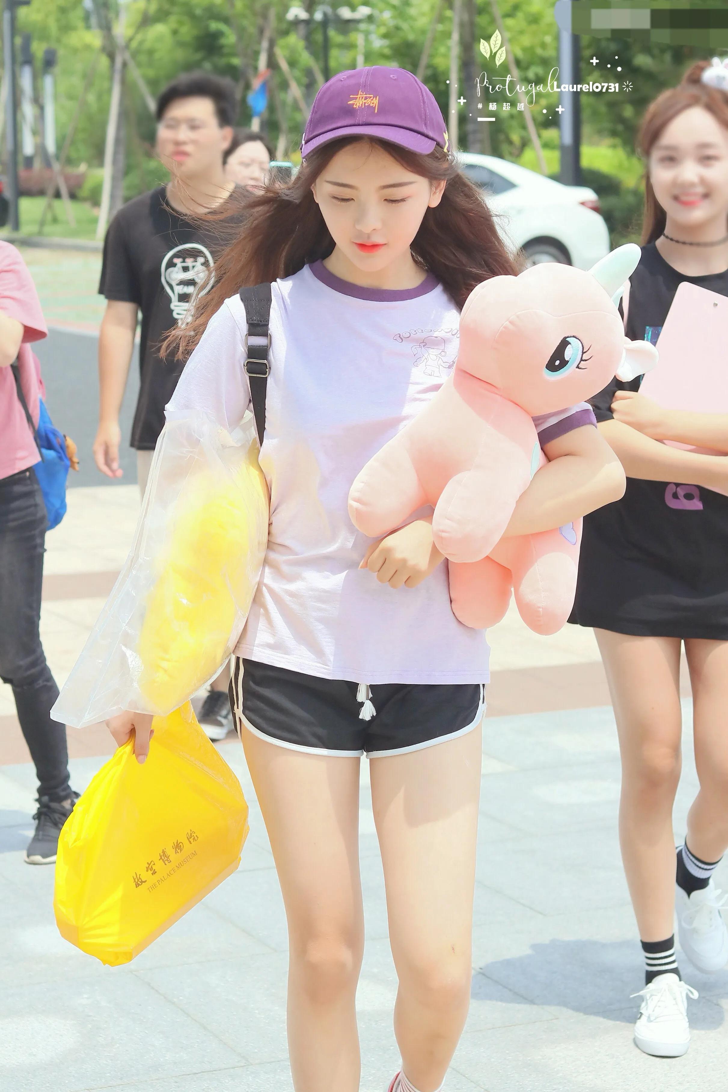 杨超越101时期，真的好青涩