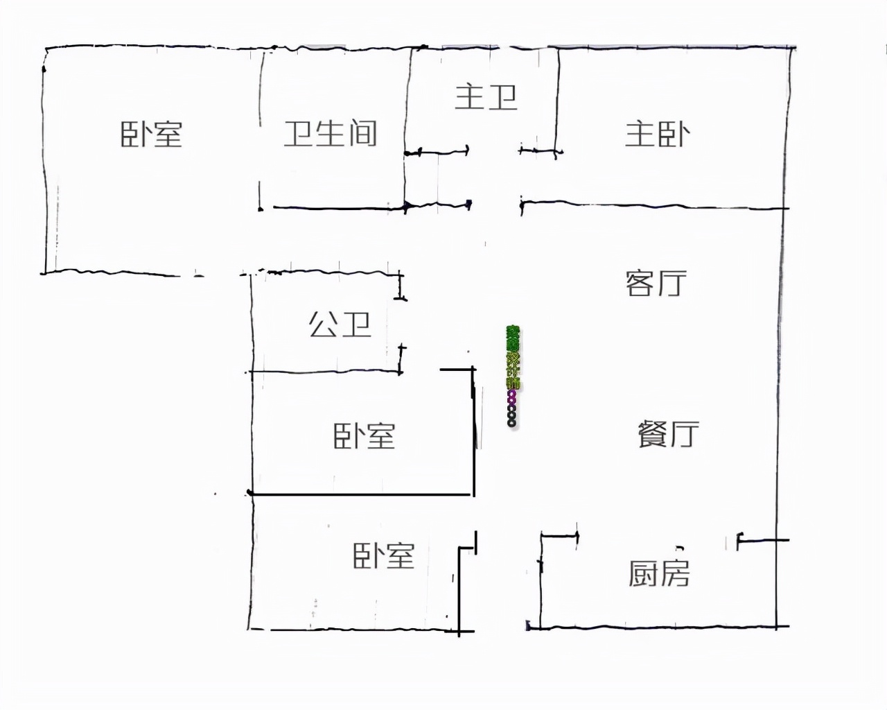 诚心建议：再买房一定买“横厅”户型，学她家装成中古风，超有品