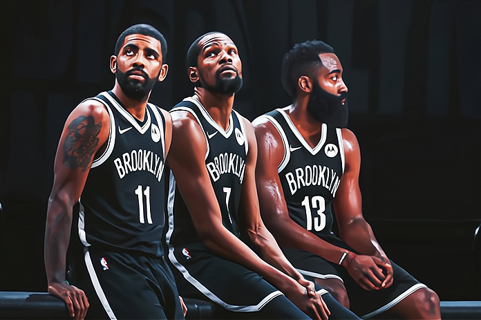 有哪些解散的队nba(一觉醒来,篮网三巨头解散了,威少留下了,雄鹿这下