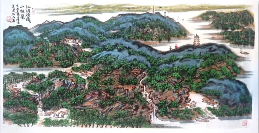 中国新时代国际艺术大家——谢石山