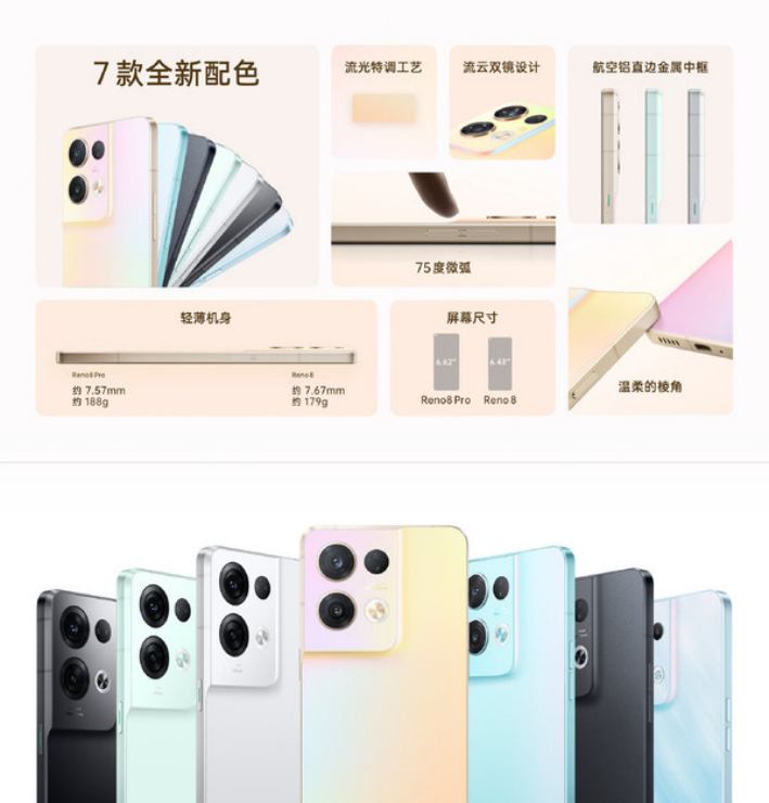 OPPO Reno8系列正式發(fā)布，雙芯加持，性能影像雙重提升