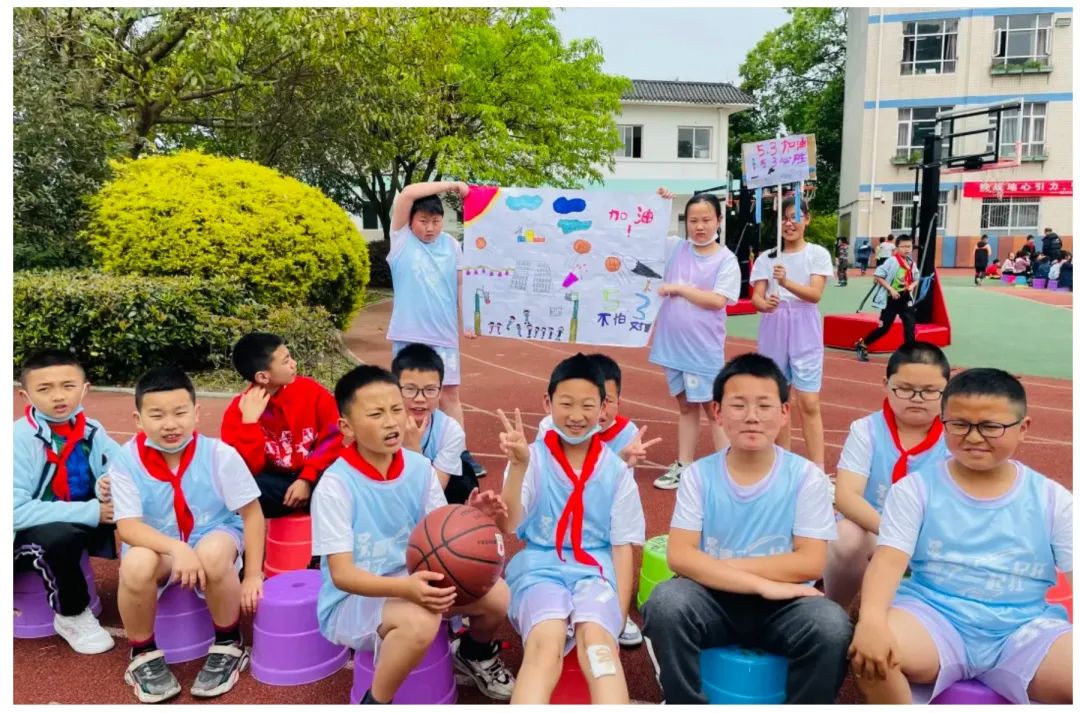 四川天府新区大林小学开展校园篮球班级联赛系列活动
