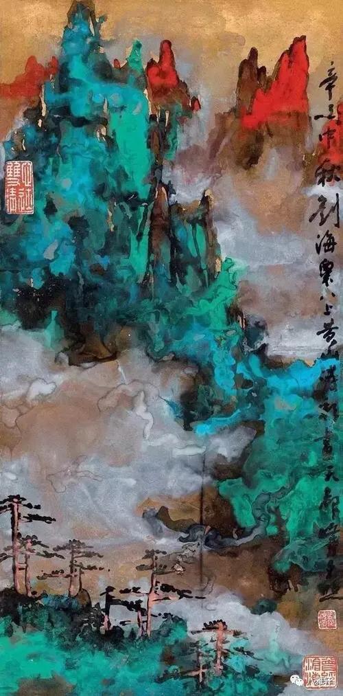 中国美协历届主席及近代著名中国画家作品选「珍藏版」