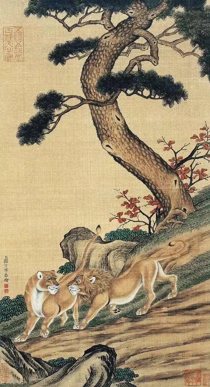 清代宫廷画家郎世宁的（清代宫廷画家郎世宁的什么图描绘了姿态各异之骏马白皮）-第43张图片-悠嘻资讯网