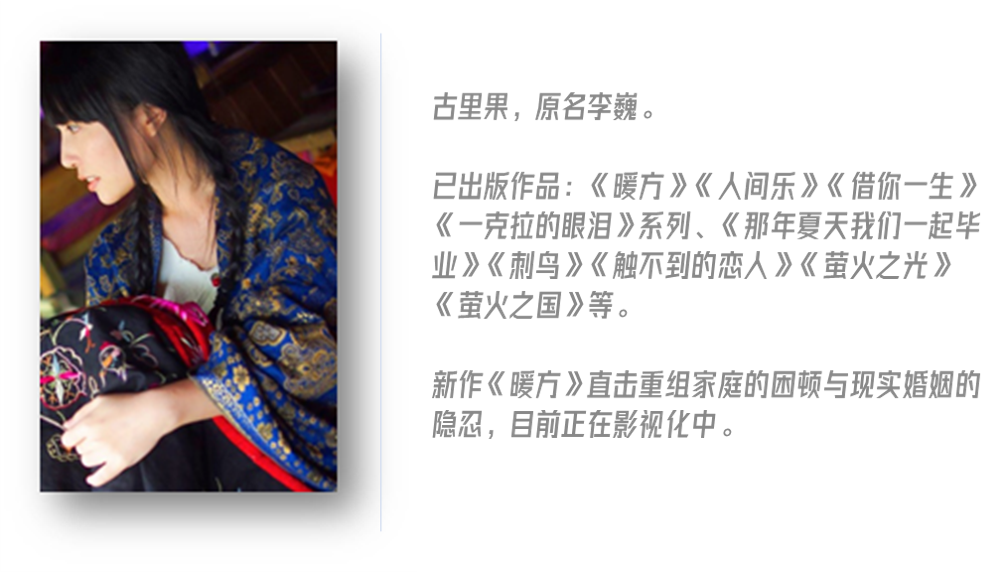 作家古里果：写作就是一种普通的职业