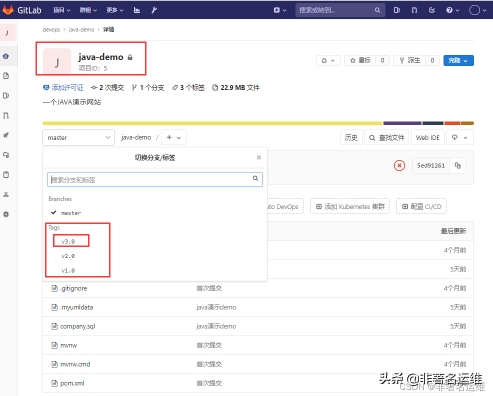 Jenkins+Gitlab+Nginx+Maven编译Java项目自动发布与基于tag回退
