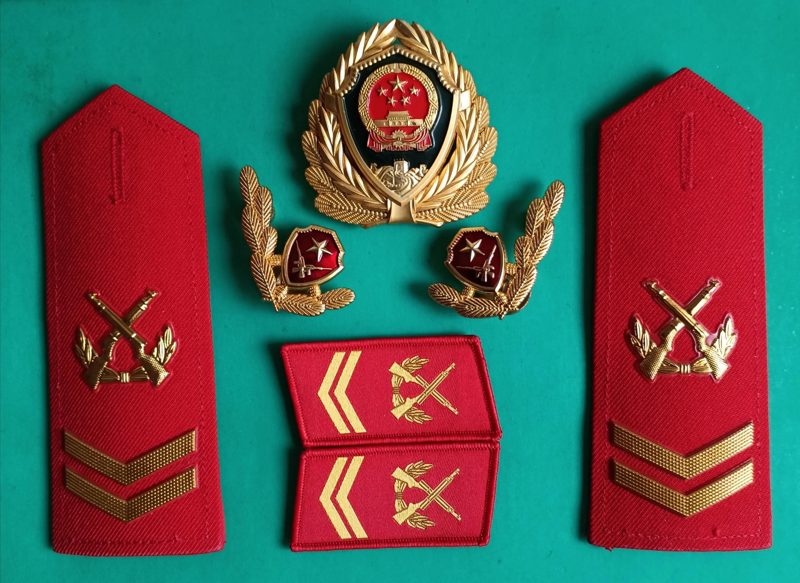 毛启国:武警07式警衔肩章图鉴