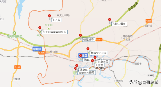 广西贵港市港北区十大景区有哪些？自驾游如何安排行程？